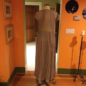 Free People lace inset maxi